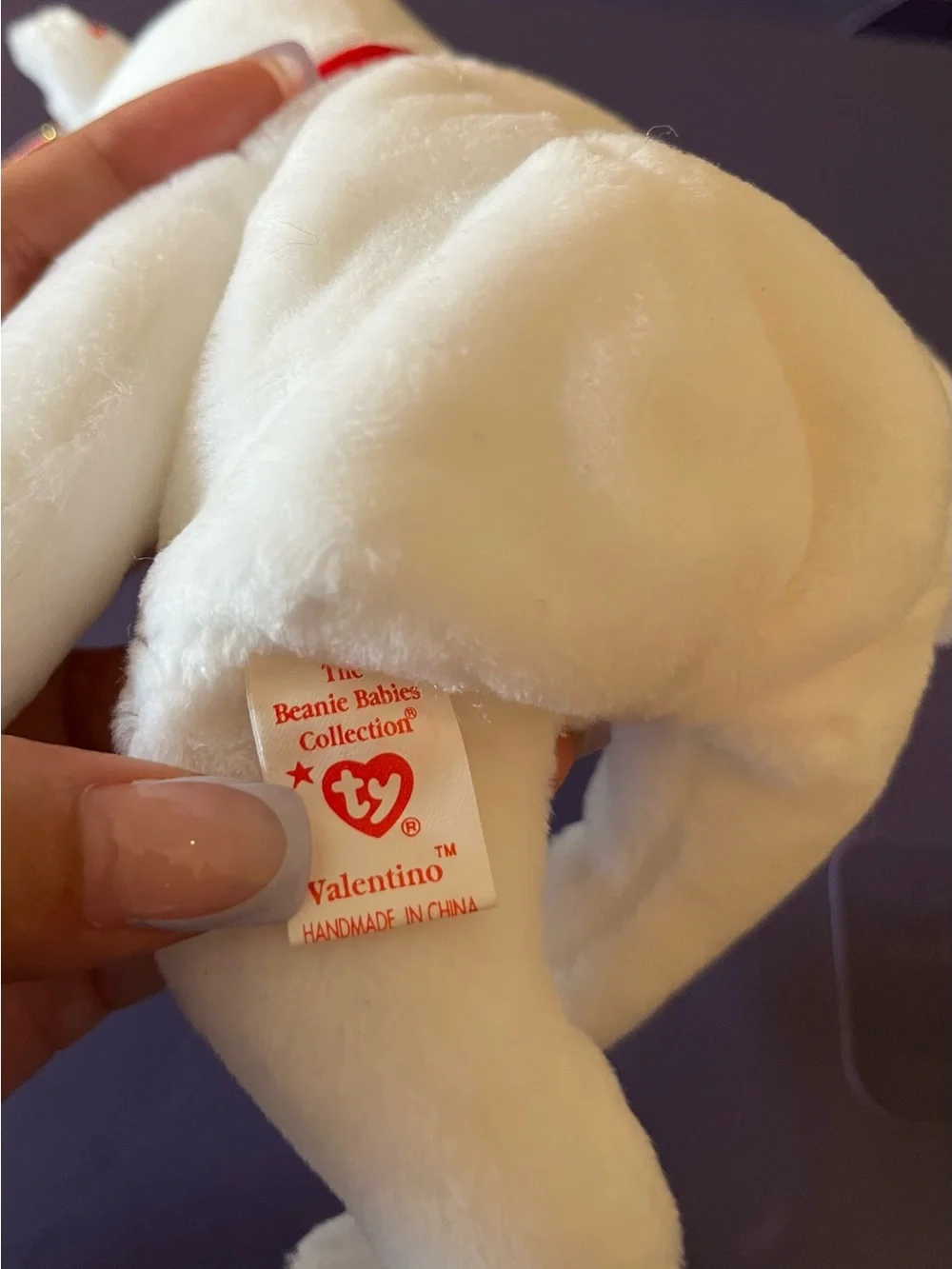 Valentina the Valentine’s Day Bear Beanie Baby